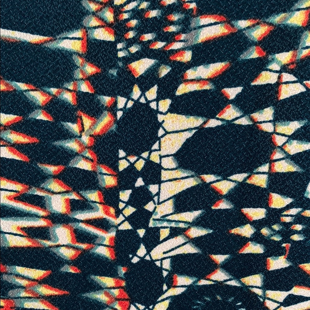 Stylish Multicolor Patterned Dress - Picture 3 of 4